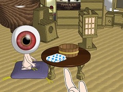 目玉おやじのちゃぶ台超回転!