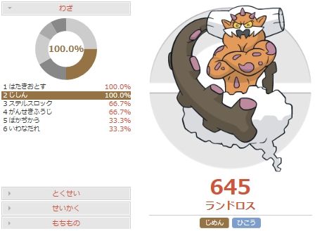 環境考察 ランドロスの調整案と考察 ポケモンoras 害悪ポケモン殲滅日記