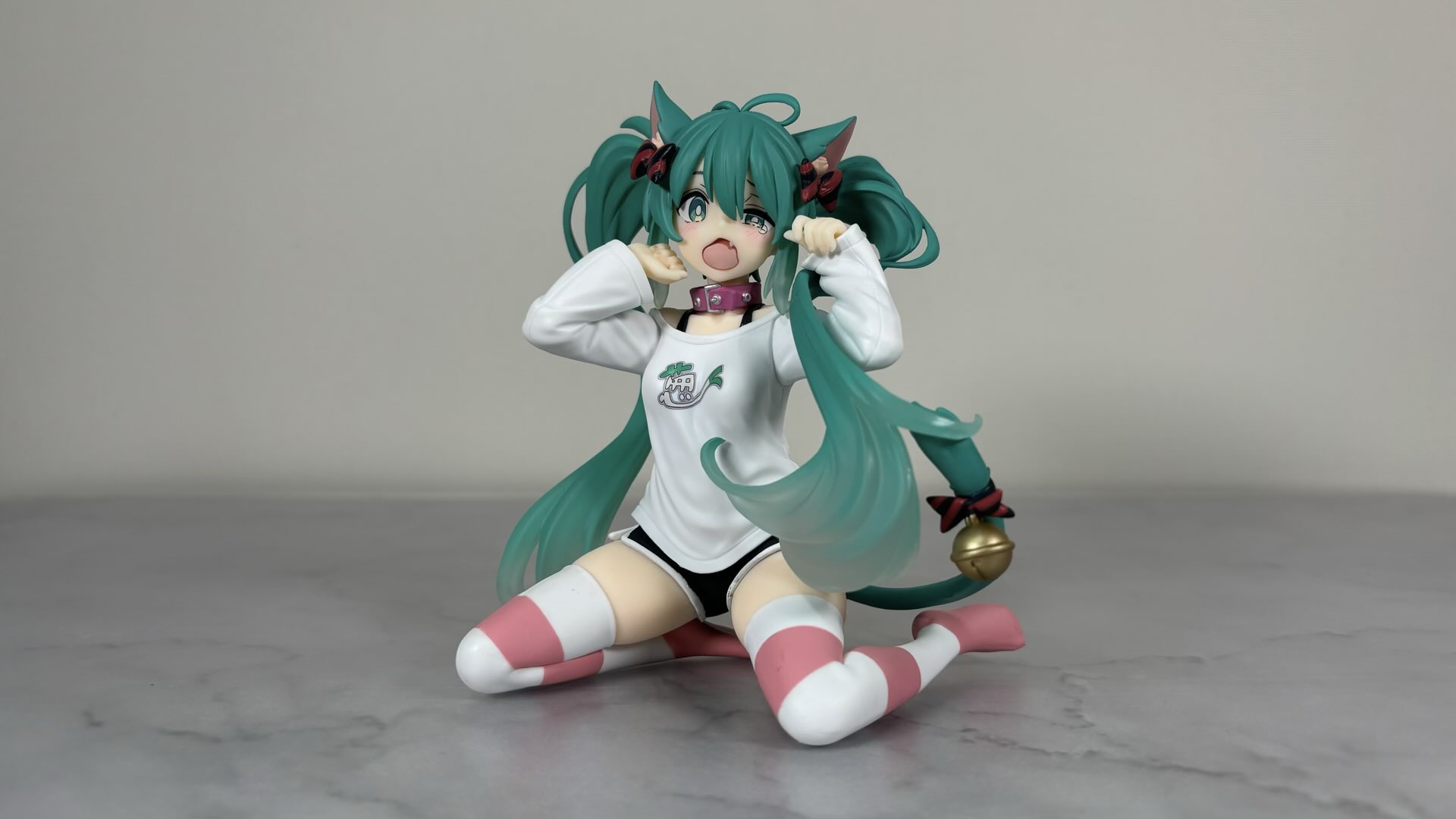 初音ミク　プライズフィギュア　猫耳Tシャツ　ぬーどるすとっぱー　まとめ売り タイトー 初音ミク 猫耳Tシャツver. レビュー : おもちゃの巣