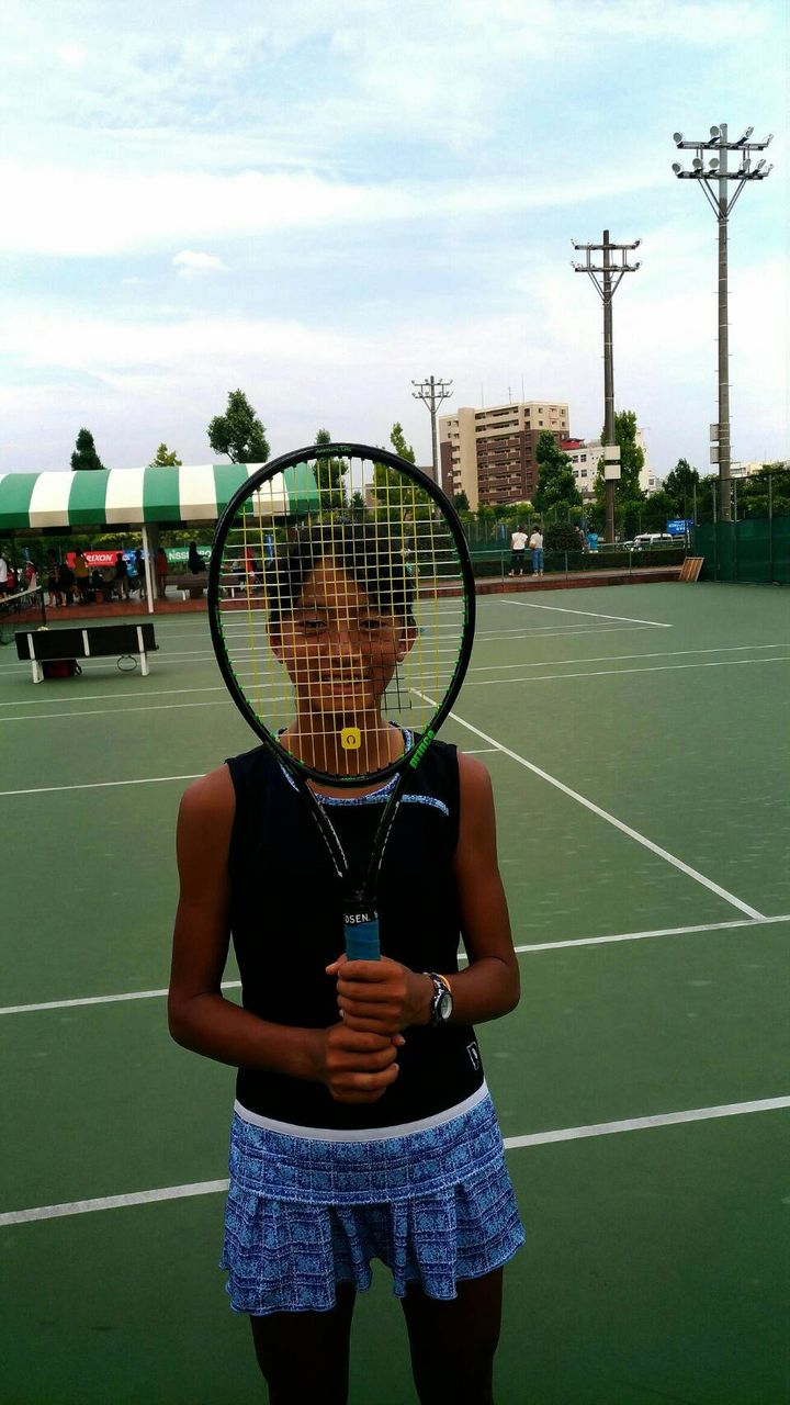 全日本ジュニアテニス選手権大会女子ダブルス1回戦 横浜市保土ヶ谷区のレニックステニススクールのブログ