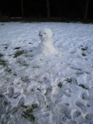 雪だるま！