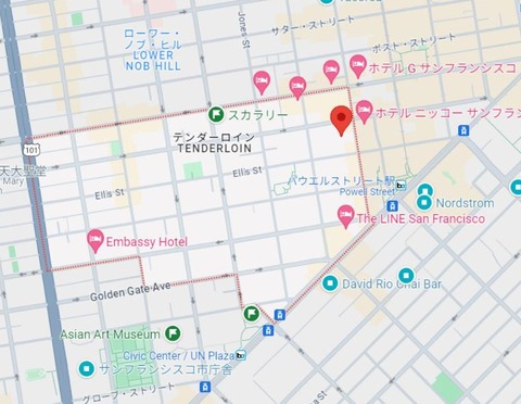 テンダーロイン地区