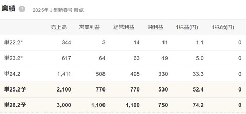 VS四季報