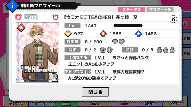 プレミアムスカウト「APRIL BIRTHDAY SP」 カード詳細・排出率