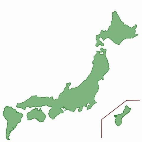 彡;(゚)(゚)「ど…どっちが四国でどっちがオーストラリアなんや…?」 : 土地ちゃんねる(`・ω・´)