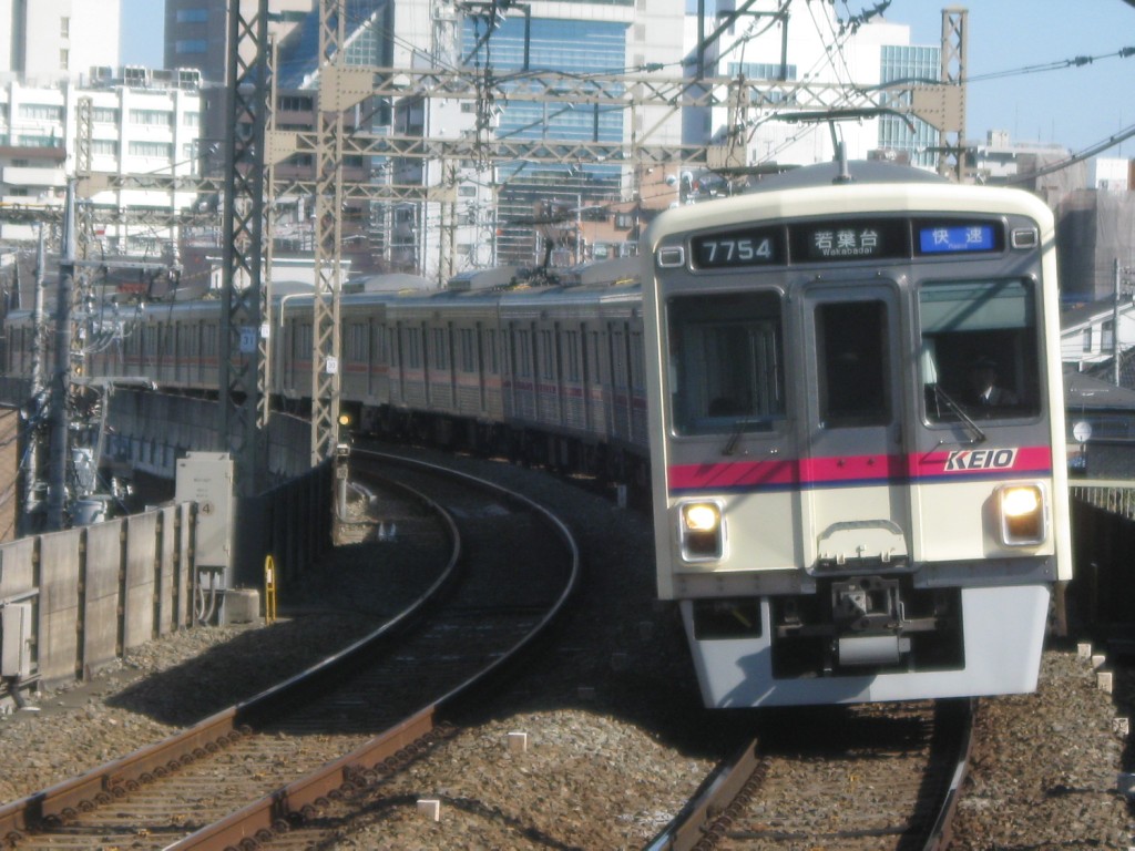 京王 前面行先板 新宿ー府中/新宿ー京王多摩川 新宿府中 新宿京王よみうり