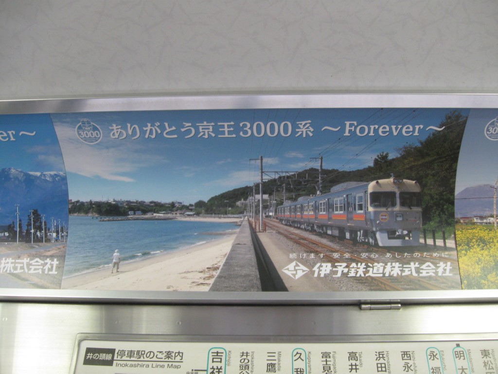 京王3000系、最後の晴れ舞台（2011/11） : トイレ探索日記 by 東