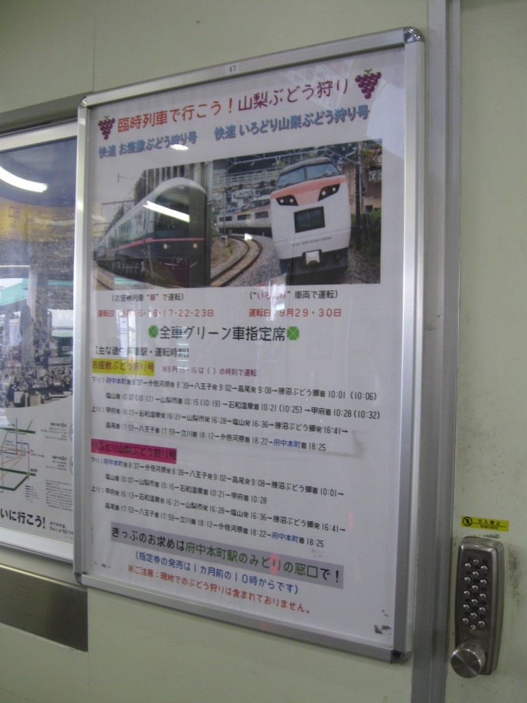 南武線に現れた珍客を訪ねて その2 2012 09 23 トイレ探索日記 By 東府中の住人