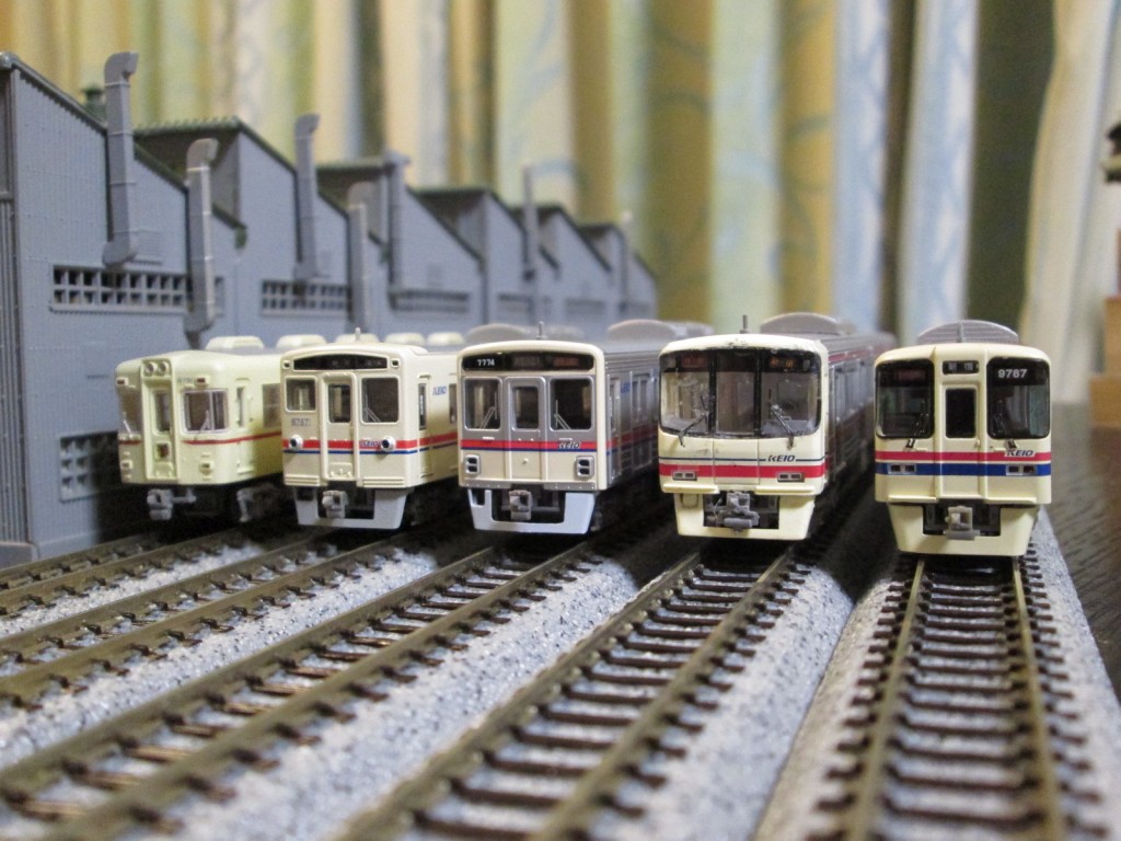 2年越し！Nゲージ 京王9000系 など（2014/12/15） : トイレ探索日記 by