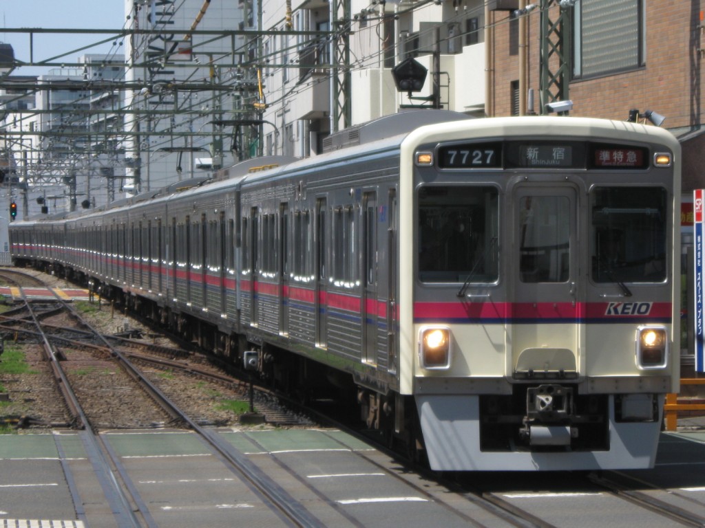 京王 8000系 行先点灯 併走に 6000系 7000系 都営 10-300形 京王