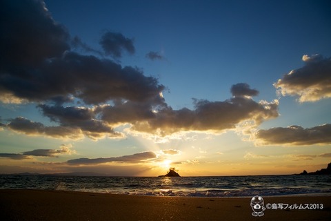 松島の夕日_汐味_2013-12-29_16-28-28