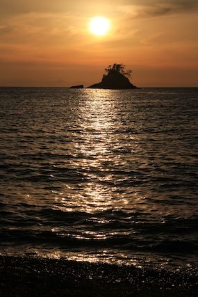 島写＿松島の夕日2011-03-05 17-21-57