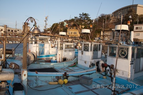 漁港_夕日_篠島_風景_写真_2012-03-21 17-22-47