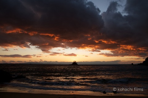 松島の夕日_篠島_ 夕陽百選_汐味_2011-12-25 16-36-43