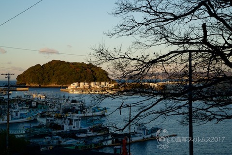 朝日_篠島前浜_富士山_2017-12-14 07-14-31