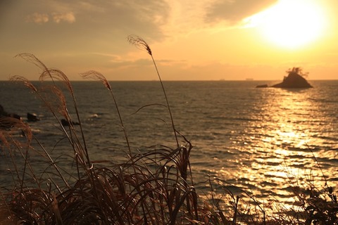 島写＿松島の夕日2011-03-03 17-20-52