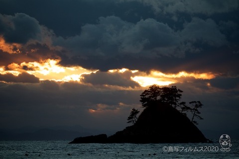 松島の夕日_汐味海岸_2020-12-17_16-30-43