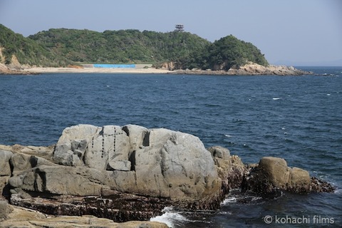 小山島_矢穴石_枕石_棚橋_篠島_風景__2011-05-19 14-32-43