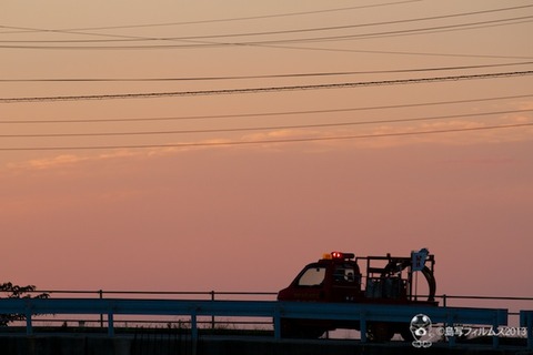 篠島漁港_夕日_漁船_2013-06-22 18-57-56