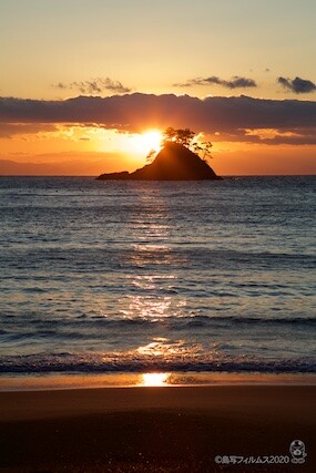 松島の夕日_汐味海岸_2020-12-21_16-30-33