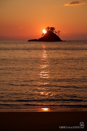 松島の夕日_汐味海岸_2020-12-22_16-32-50