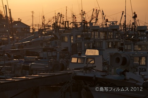 漁港_夕日_篠島_風景_写真_2012-03-21 17-32-02