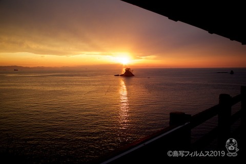 松島の夕日_歌碑公園_2019-11-07_16-35-46