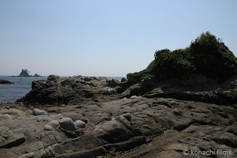 小山島_矢穴石_枕石_棚橋_篠島_風景__2011-05-19 13-39-00