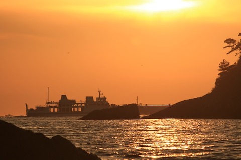 島写＿松島の夕日2011-03-05 17-33-13
