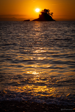 松島の夕日_鯨浜_20231012170743-2