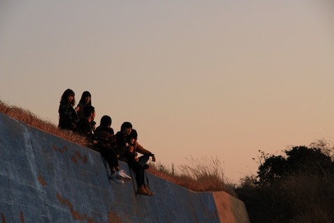 島写_松島の夕日2011-02-21 17-25-44