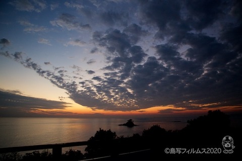 松島の夕日_歌碑公園_2020-11-06_17-12-37