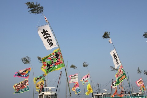 篠島_伊勢_太一御用_おんべ鯛奉納祭_2011-10-12 07-31-21