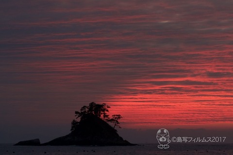 松島の夕日_2017-10-27_17-12-32