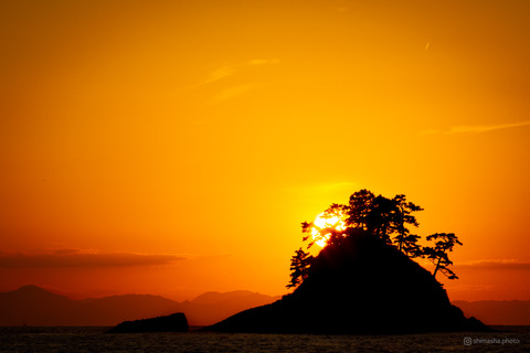 松島の夕日_鯨浜_20231012171152