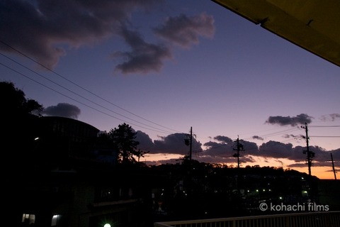 篠島まちづくり会_レクチャー_夕日_リトケイ_2011-11-24 17-02-17