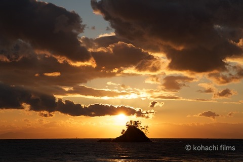 松島の夕日_篠島の夕日_ 日本の夕陽百選_2011-11-21 16-25-30