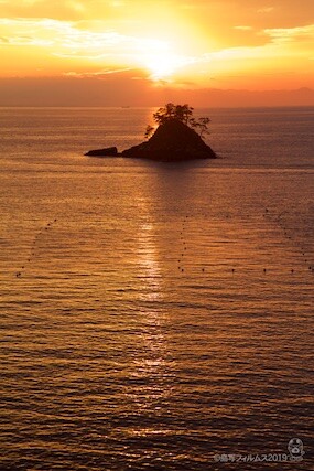 松島の夕日_歌碑公園_2019-11-07_16-36-12