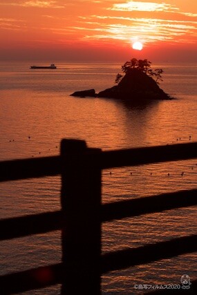 松島の夕日_歌碑公園_2020-11-06_16-47-12