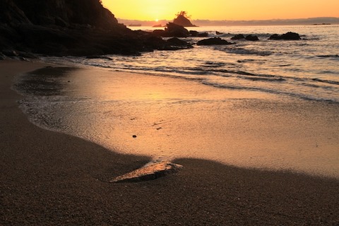 島写_松島の夕日2011-02-28 17-41-17