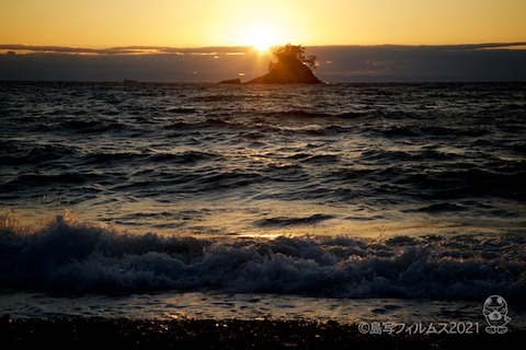 松島の夕日_鯨浜_2021-10-17_17-02-38