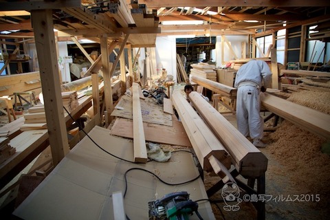 篠島御遷宮_伊勢神宮_ 2015-02-27 16-14-31