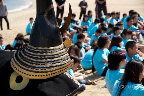 ウミガメ隊_結団式_篠島小学校_2013-05-08 14-28-03