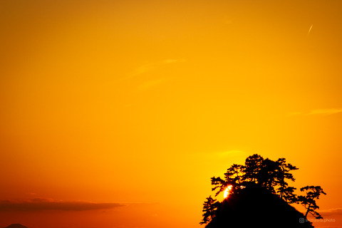 松島の夕日_鯨浜_20231012171244