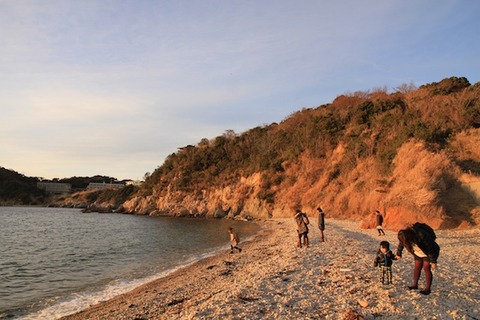 島写＿松島の夕日2011-03-05 17-26-45