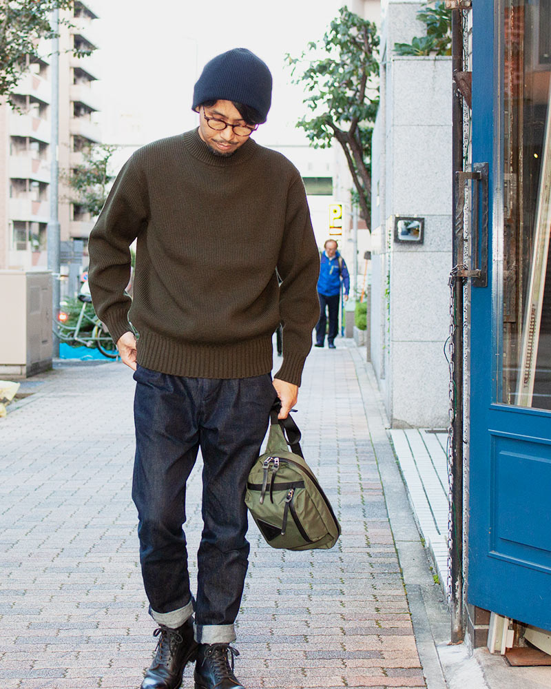 冬のニットが始まります。comm.arch. ALPACA WOOL P/O&HANDFLAMED