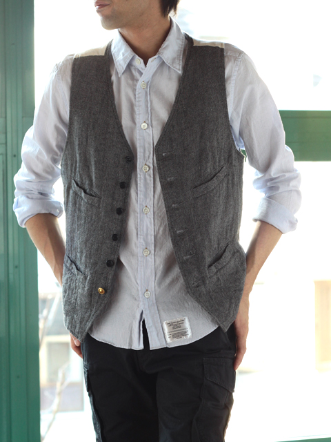 sage de cret リネンベスト入荷！！ : LOEWSな日々 -loewsful everyday-