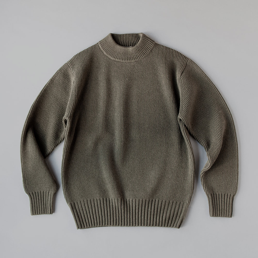冬のニットが始まります。comm.arch. ALPACA WOOL P/O&HANDFLAMED