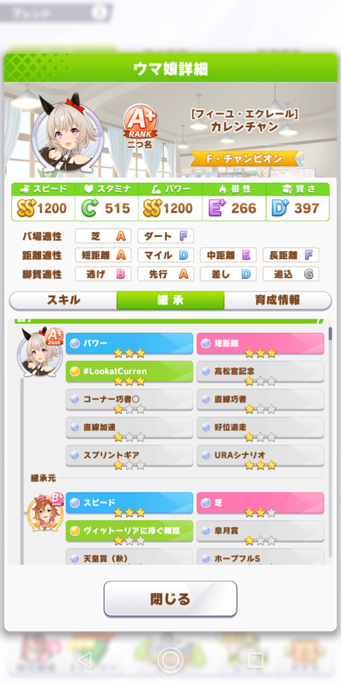 ウマ娘 この神カレンチャンフォローできなかった雑魚おりゅ ｗ ウマむす攻略まとめ速報 ウマ娘 プリティーダービー