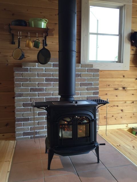 霧島市霧島にてバーモントキャスティングス薪ストーブ「イントレピッド